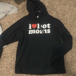 Men’s (teen) I love hot moms hoodie
